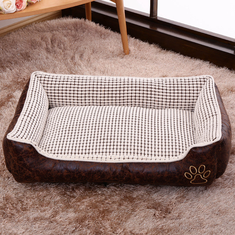 Luxury Orthopaedic Dog Sofa Bed — Washable & Non-Slip