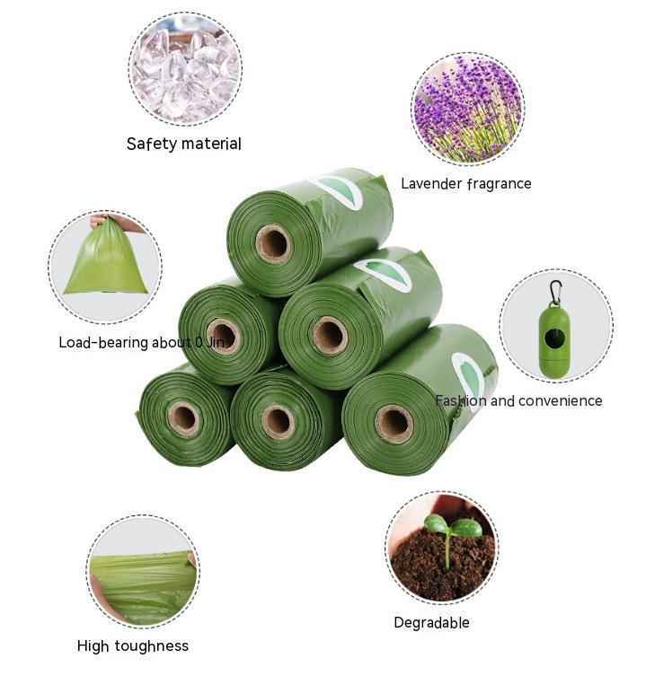 Eco-Friendly Dog Poo Bags — Biodegradable with Dispenser