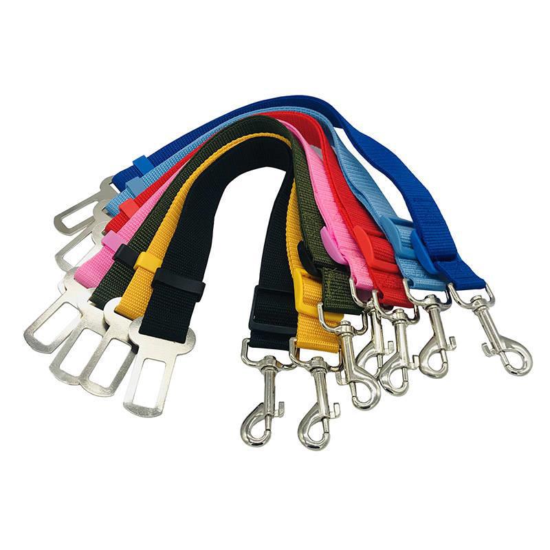 Dog Car Seatbelt — Adjustable Safety Travel Belt