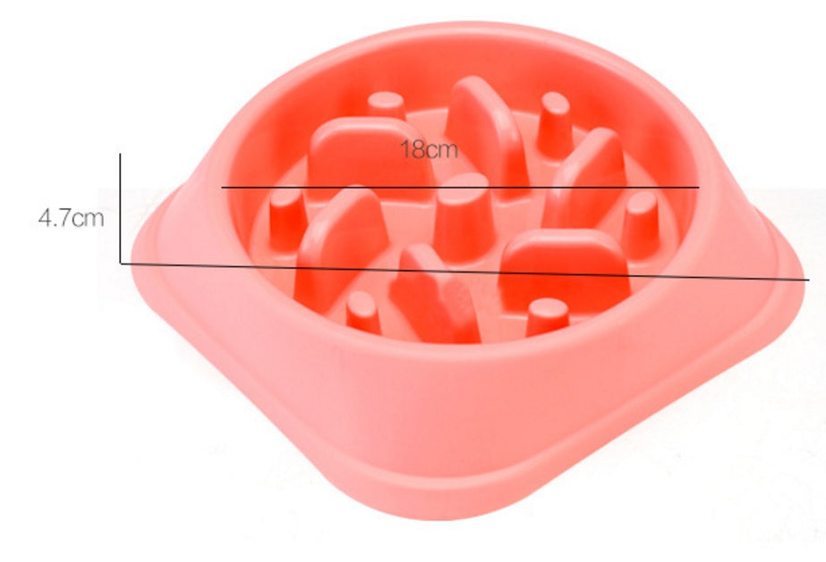 Slow Feeder Dog Bowl — Anti-Choke Healthy Eating