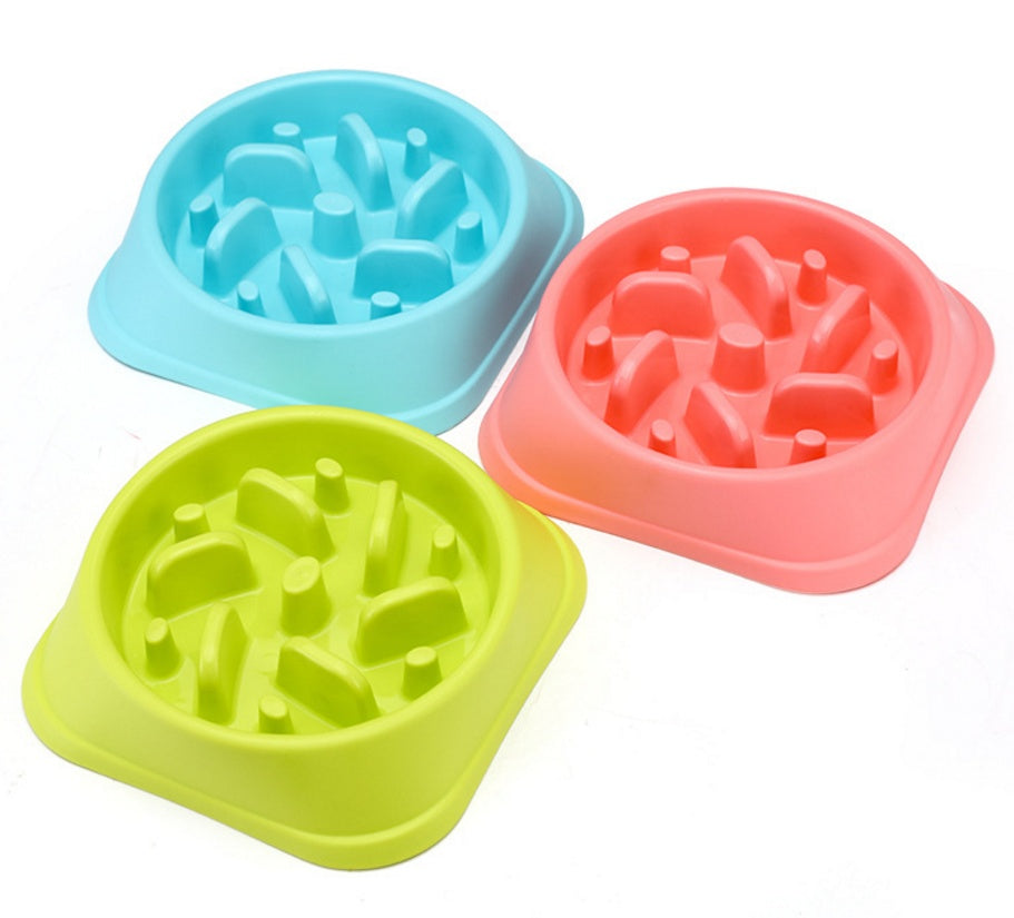 Slow Feeder Dog Bowl — Anti-Choke Healthy Eating