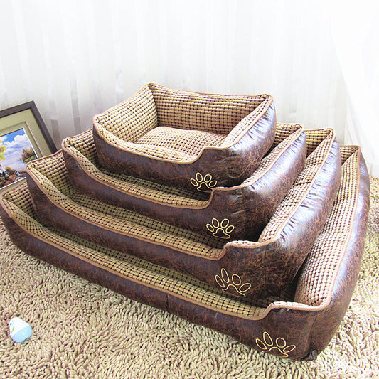 Luxury Orthopaedic Dog Sofa Bed — Washable & Non-Slip