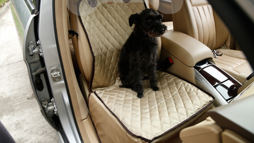 Waterproof Dog Car Seat Cover — Protects Against Mud & Hair