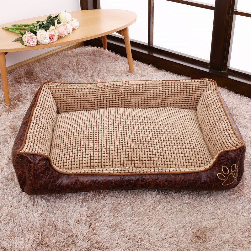 Luxury Orthopaedic Dog Sofa Bed — Washable & Non-Slip