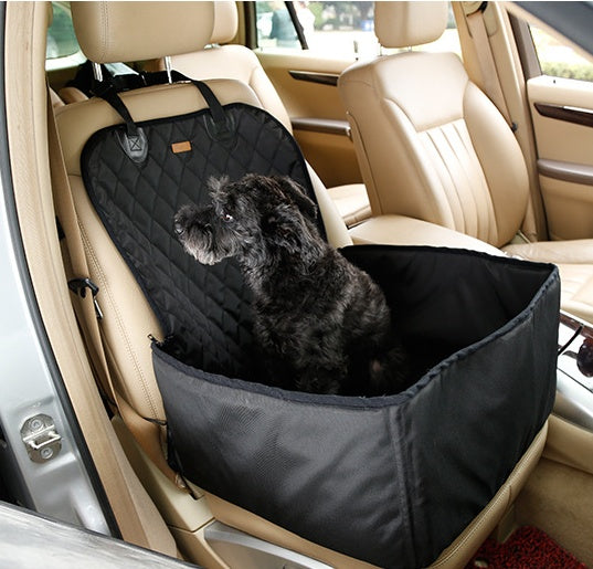 Waterproof Dog Car Seat Cover — Protects Against Mud & Hair