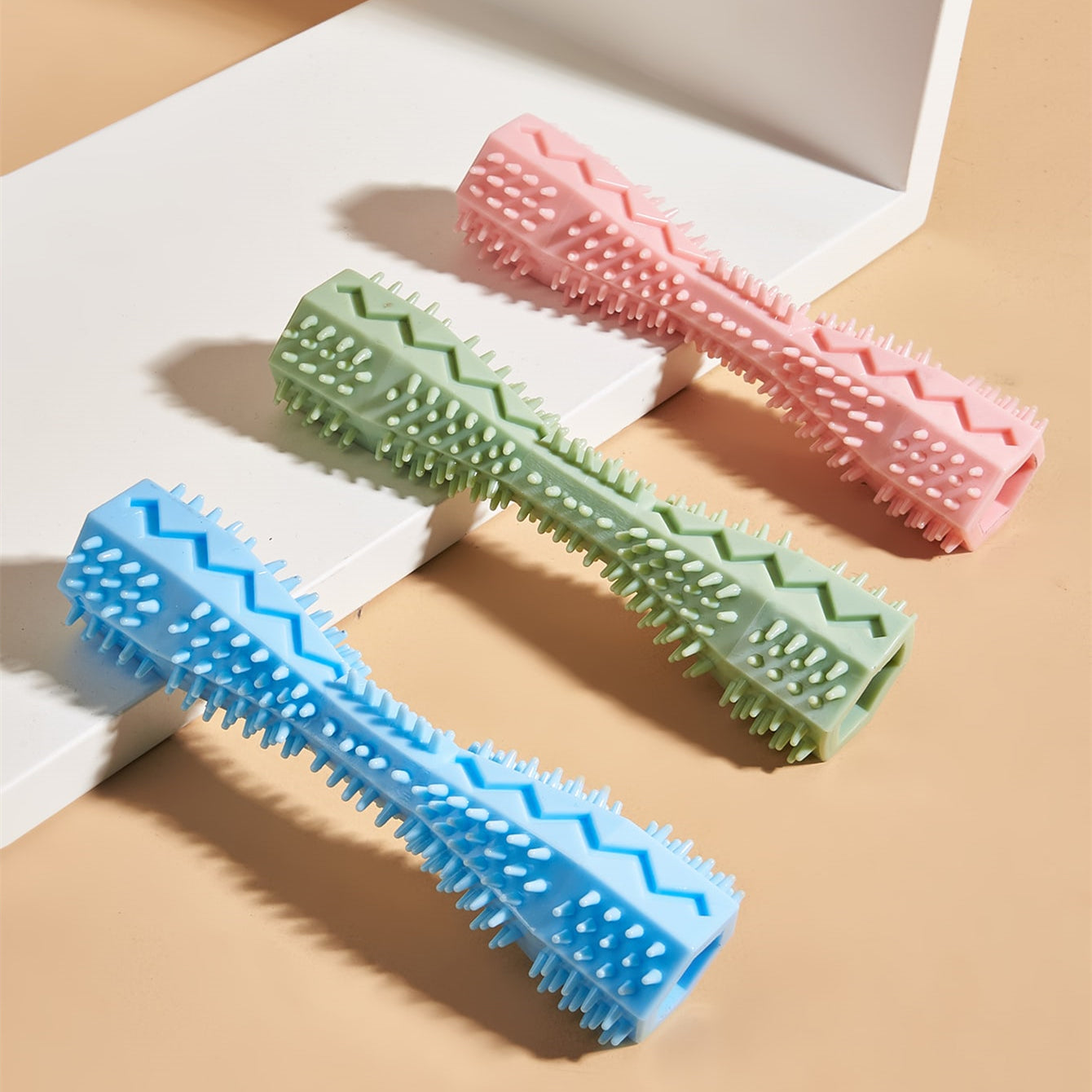 Dog Dental Chew Toy — Teeth Cleaning & Anxiety Relief
