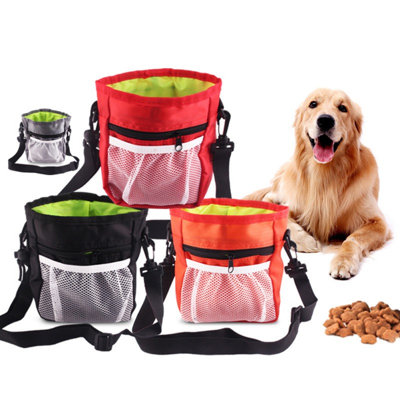 Dog Training Treat Pouch — Walking Snack Bag