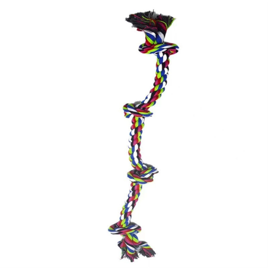 Heavy Duty Rope Knot Dog Toy — Tug of War & Dental Chew