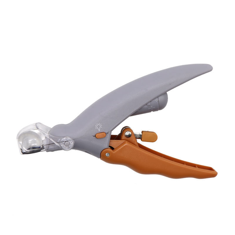 LED Dog Nail Clippers — Built-in Light & Magnifier