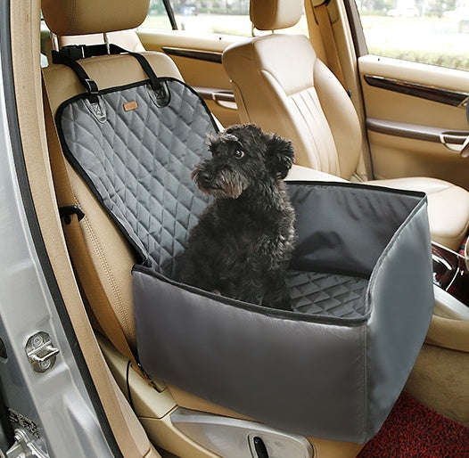 Waterproof Dog Car Seat Cover — Protects Against Mud & Hair