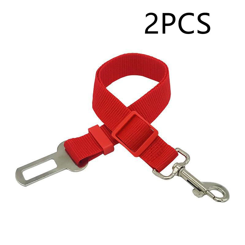 Dog Car Seatbelt — Adjustable Safety Travel Belt