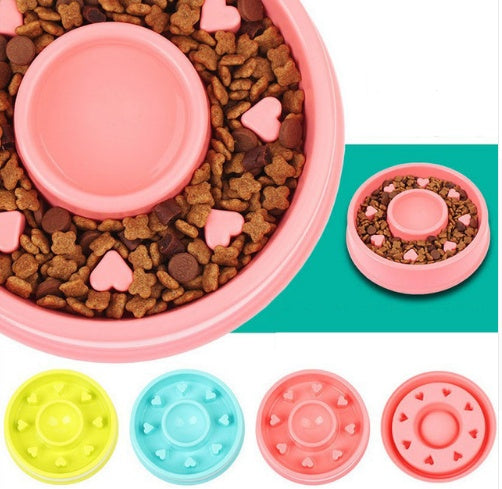 Slow Feeder Dog Bowl — Anti-Choke Healthy Eating