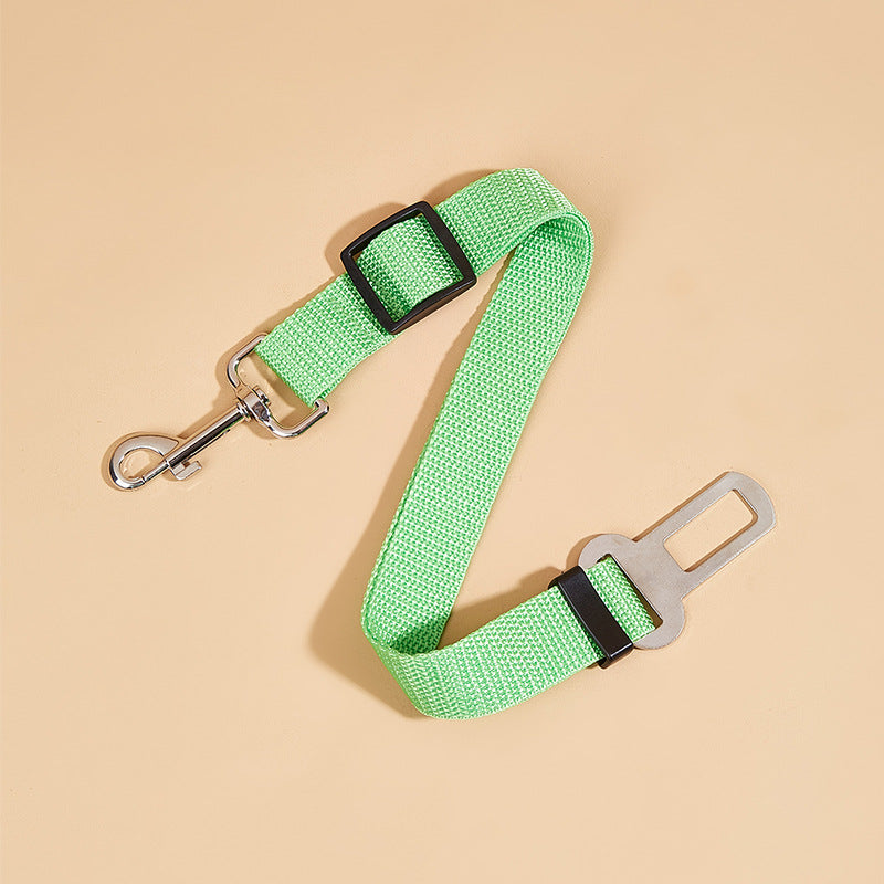 Dog Car Seatbelt — Adjustable Safety Travel Belt