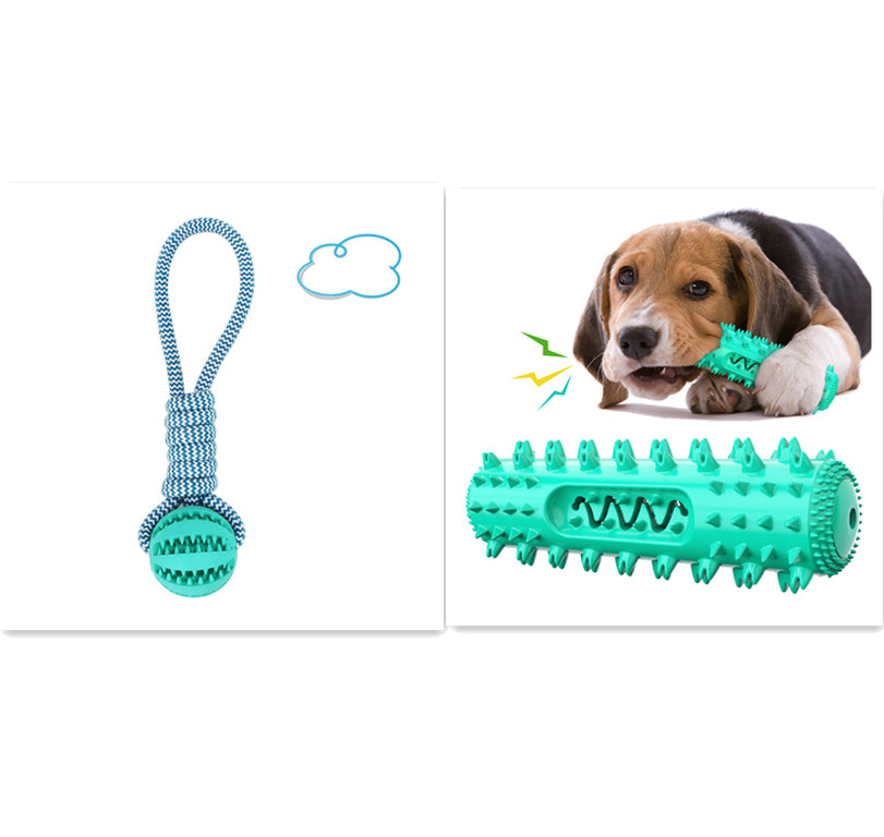 Interactive Rope Ball Dog Toy — Chew & Tug of War