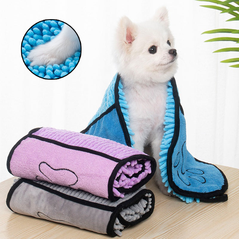 Microfibre Dog Drying Towel — Super Absorbent