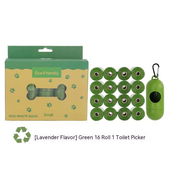 Eco-Friendly Dog Poo Bags — Biodegradable with Dispenser